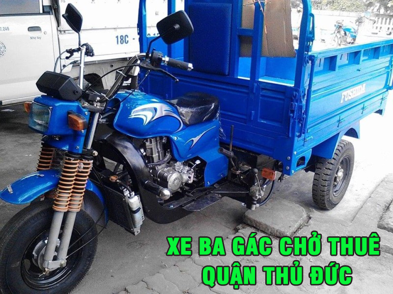 xe ba gác chở thuê quận thủ đức